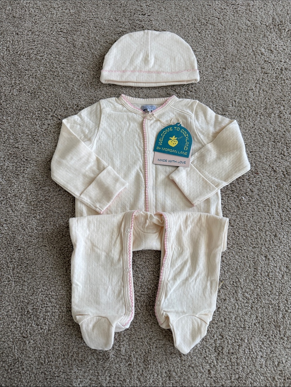 Cozyland Rory PJ and hat